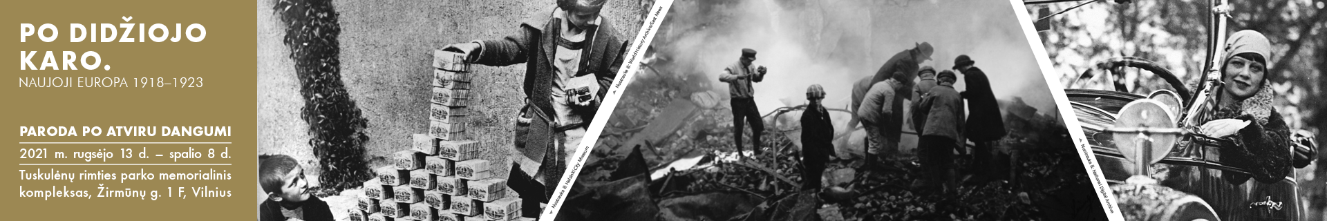 cover image of After the Great War in Vilnius project
