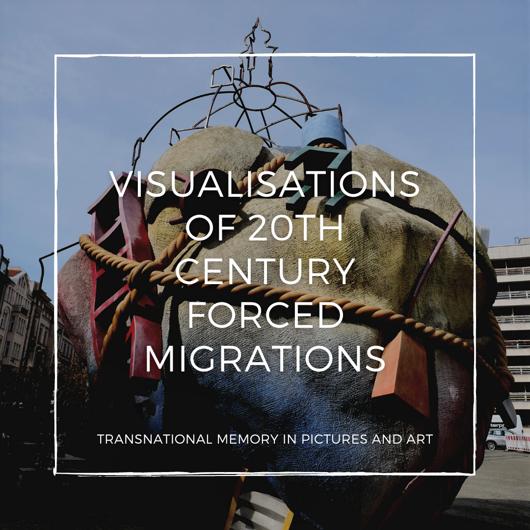 logo of the Visualisations of 20th-century Forced Migrations – Transnational Memory in Pictures and Art project
