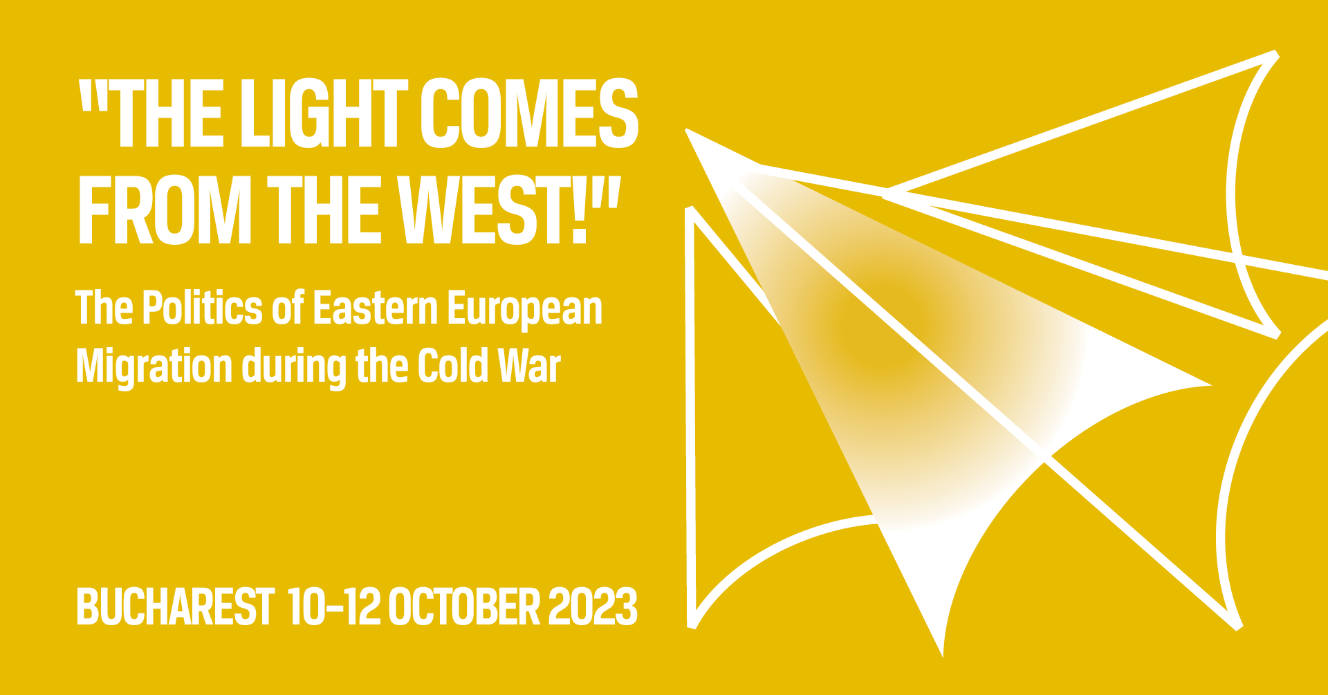 logo of the “The Light Comes from the West!” The Politics of Eastern European Migration during the Cold War project
