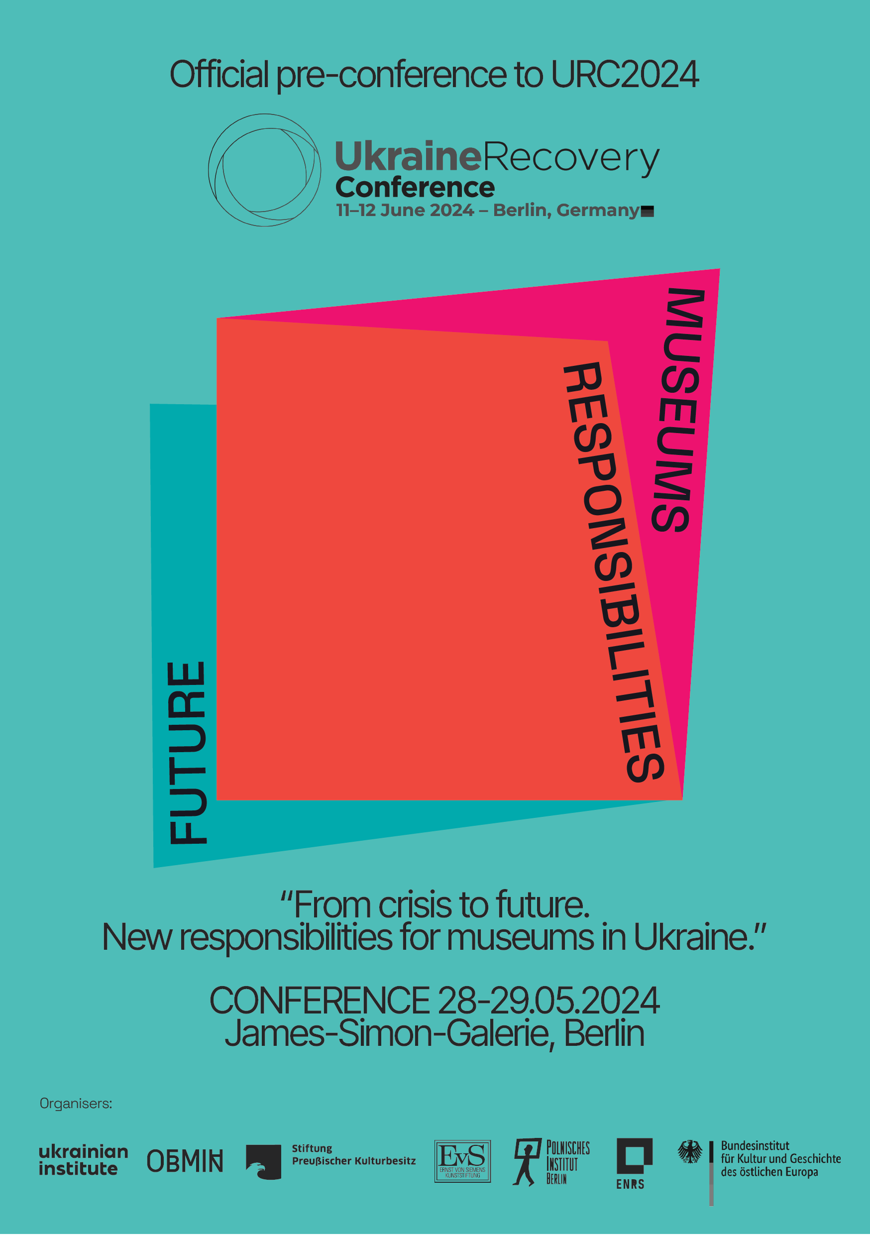 From Crisis to Future: New Responsibilities for Museums in Ukraine conference in Berlin