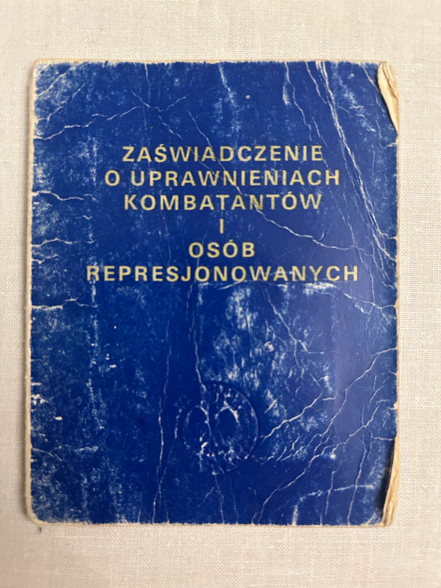 Grandmass Sybirak (Siberian Exile) identity card