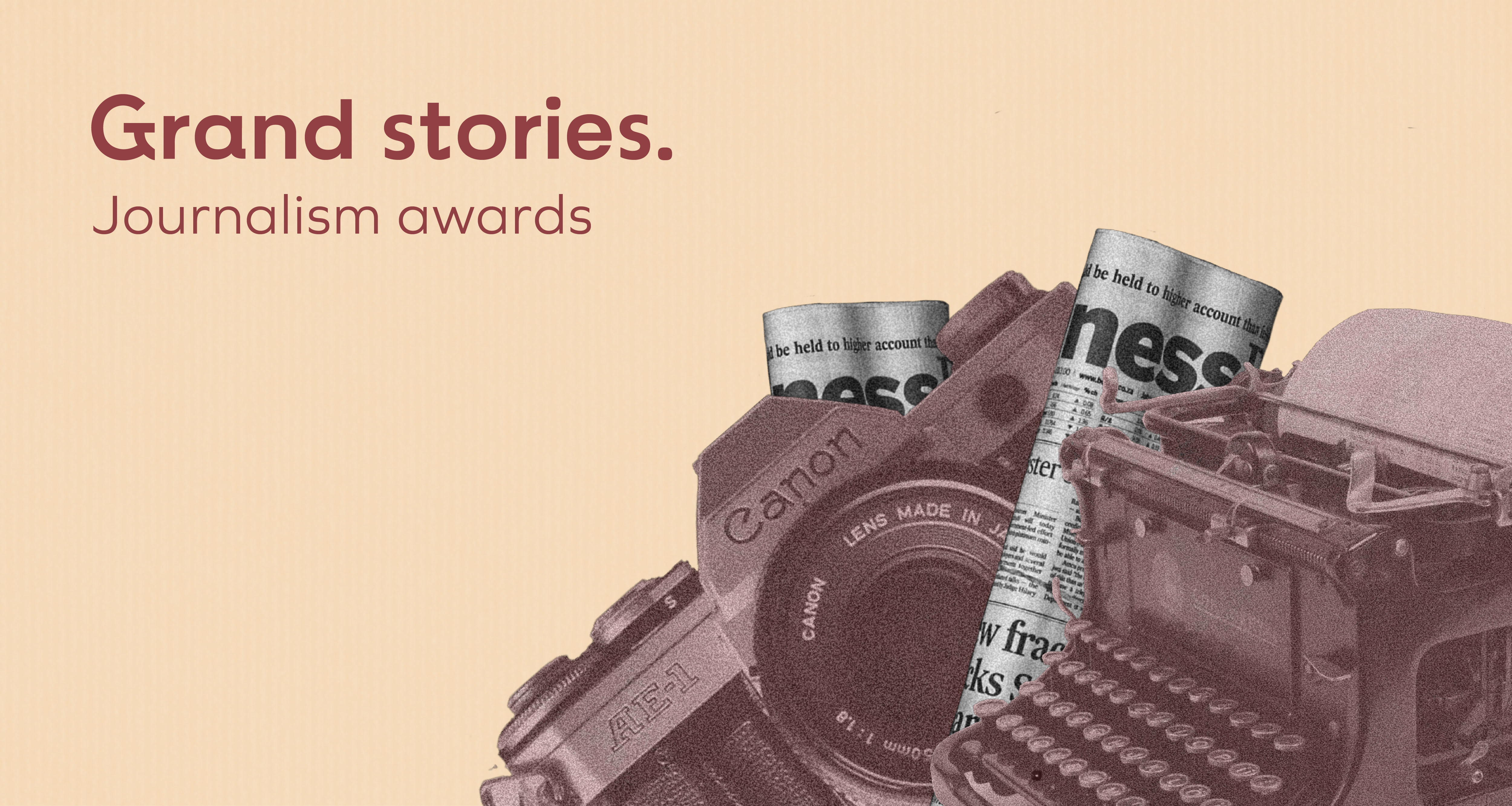 logo of the Grand Stories: Journalism Awards project