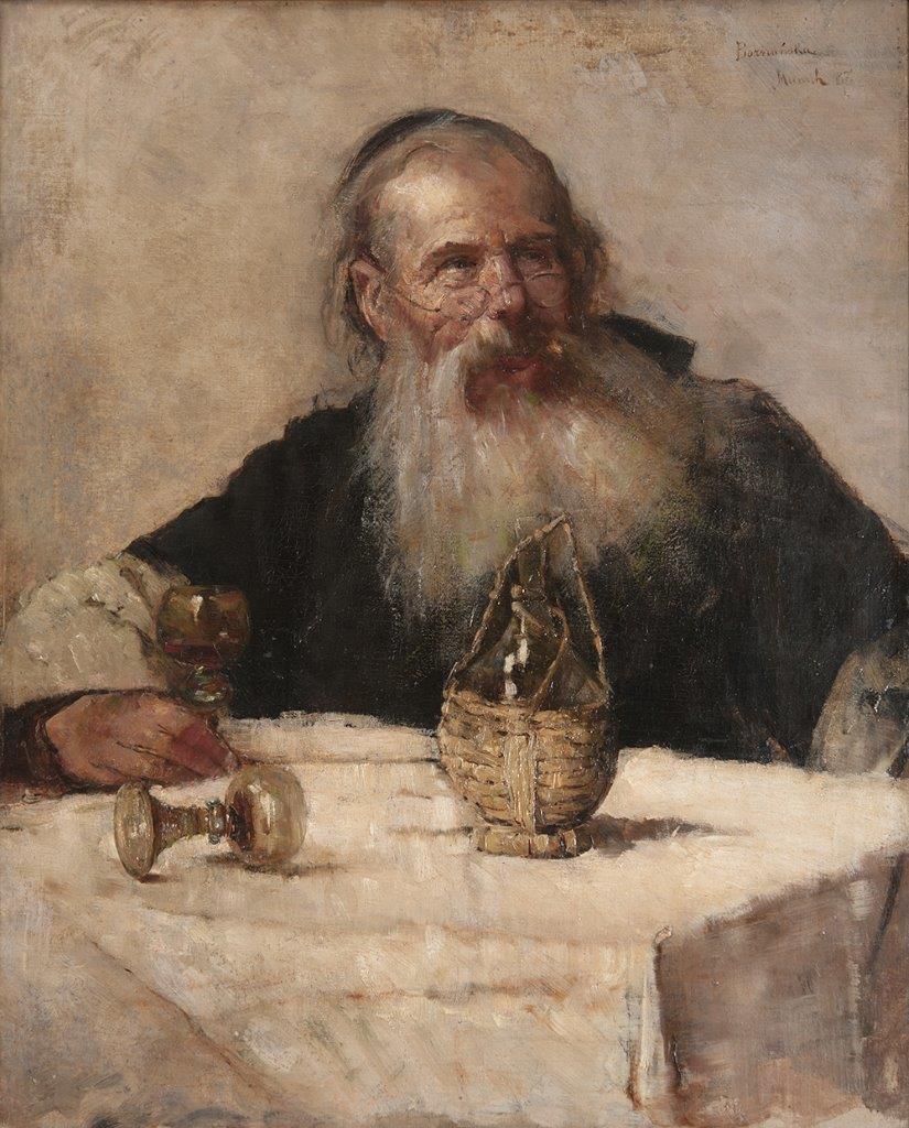 Jew drinking wine, 1887
Source: Muzeum Śląska Opolskiego w Opolu