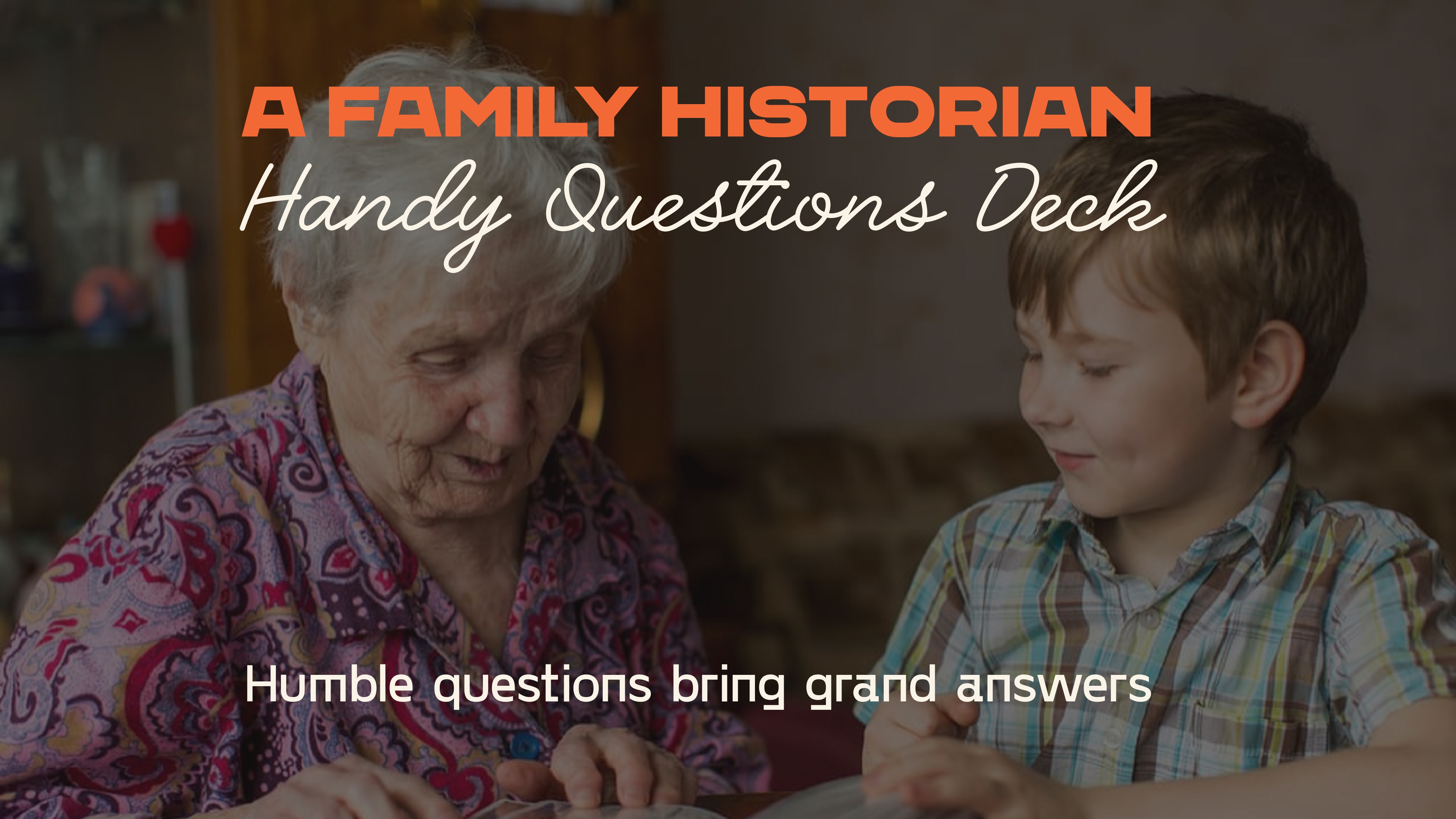 Photo of the publication A Family Historian. Handy Questions Deck